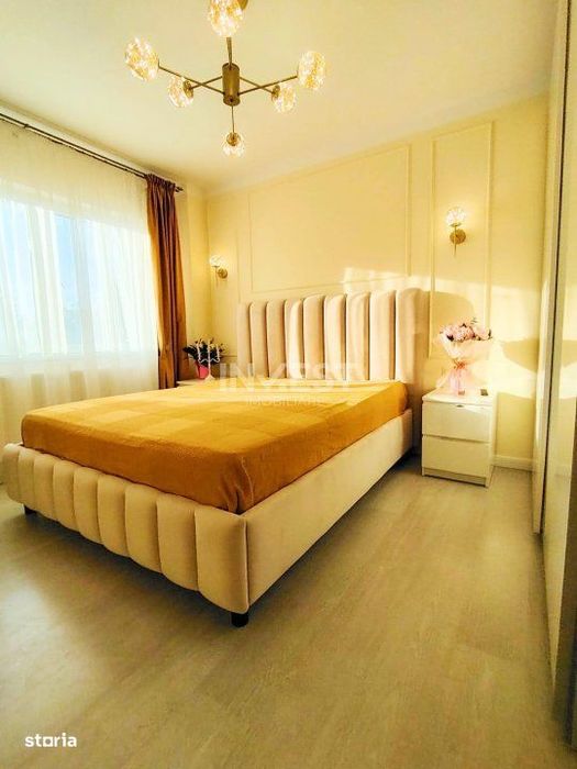 Apartament 2 camere, etaj 2, parcare, Mobilat- utilat,  Nicolina