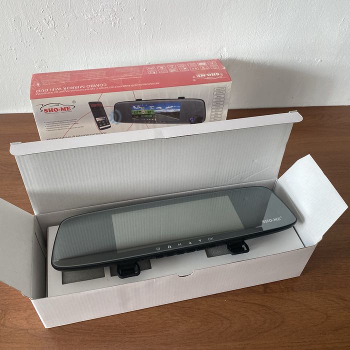 Sho-Me Combo Mirror WiFi Duo радар детектор видеорегистратор