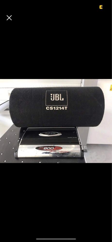 Pachet subwoofer auto JBL cu stație Boss ediție specială !