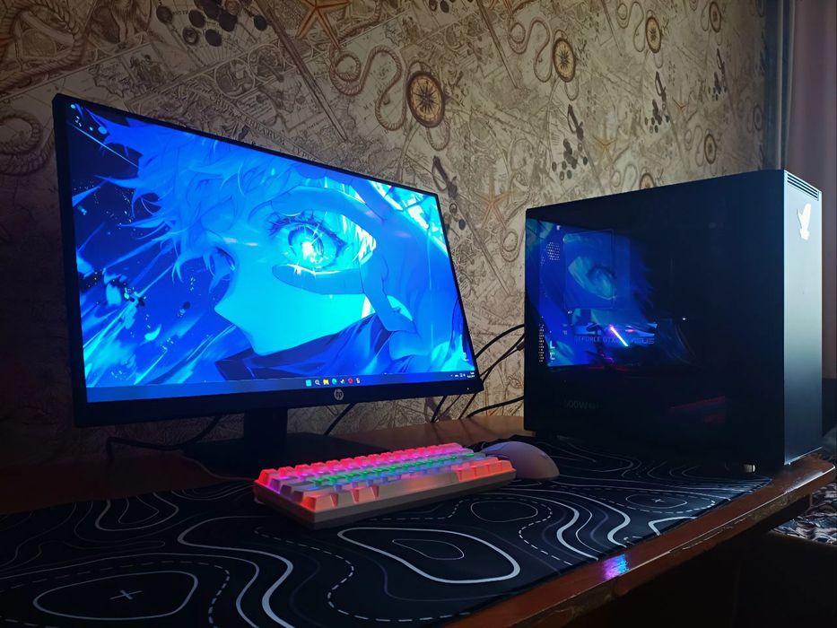 Игровой Компьютер GTX 1660 SUPER / I5-9400F / 16GB / 165HZ / 27 Дюйм