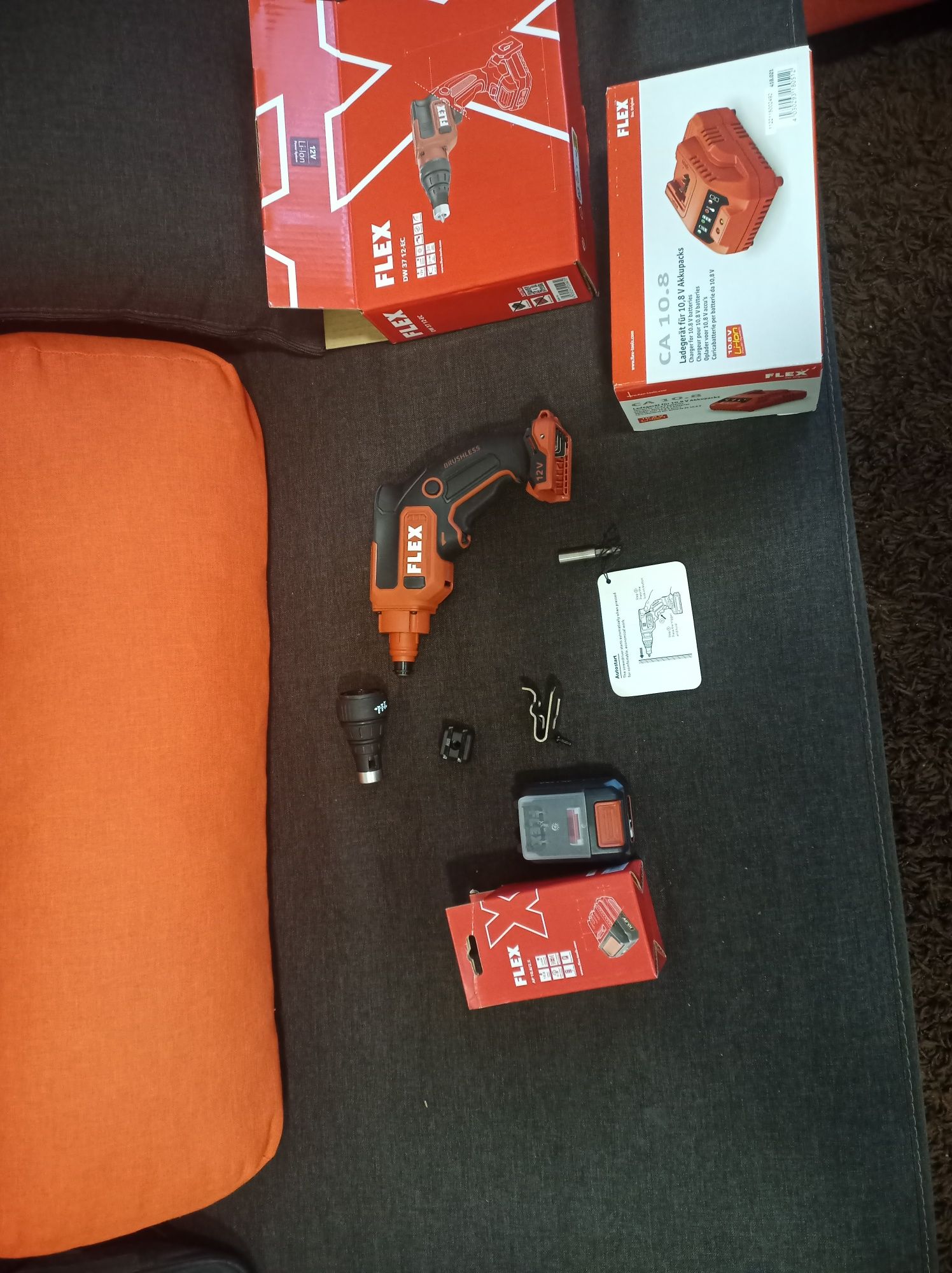 Flex DW 37 12 ec  винтоверт за гипсокартон.