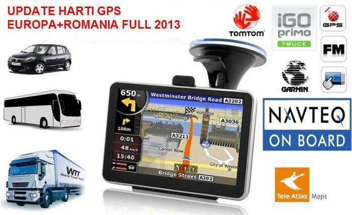 GPS Navigati HARTI GARMIN,SERIOUX,Piloton,Evolio,Smailo,Becker,Mio Gps