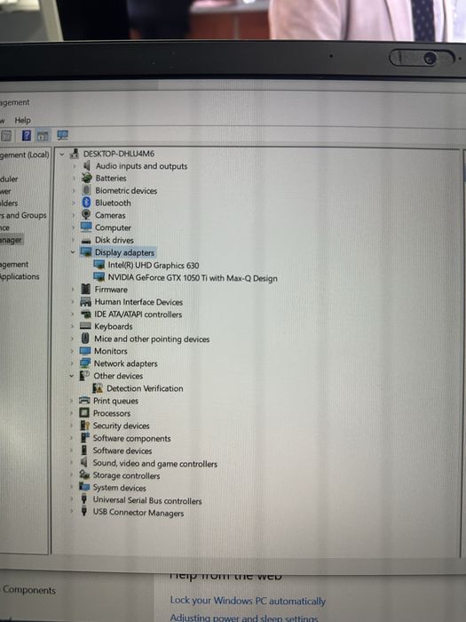 Vand laptop lenovo x1 extreme i7 8750h 16gb ssd 256gb gtx 1050ti