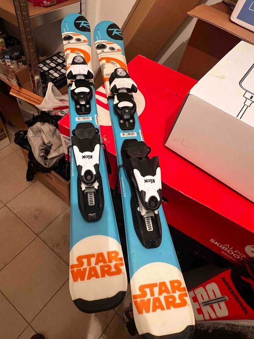 Детски Ски с автомати Rosignol Star Wars 92 cm  1ви собственик