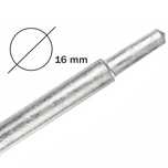 Electrod împământare – Tijă prelungire 16x1500 mm, oțel galvanizat