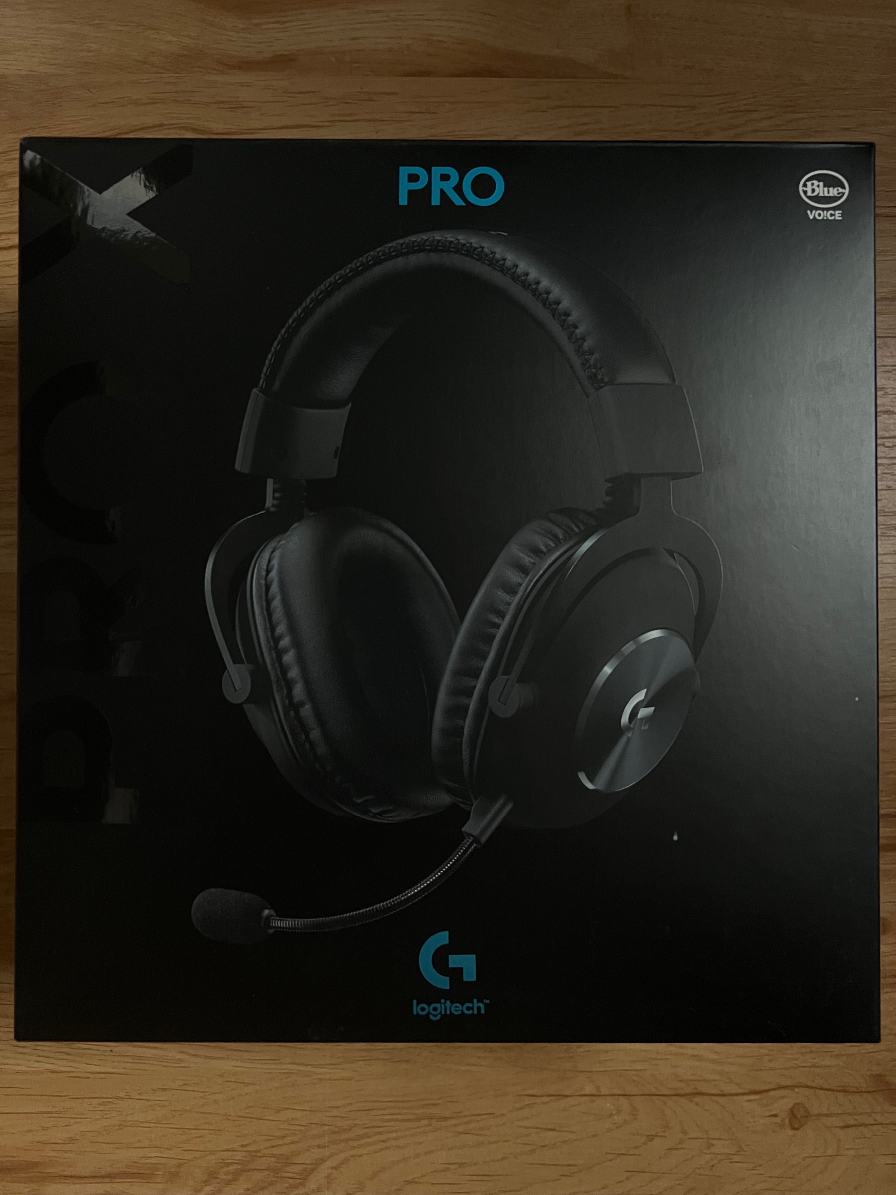 Слушалки Logitech G pro X перфектно състояние