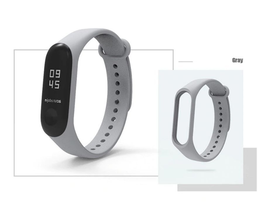 Set 3 culori Curea Bratara Silicon Fitness Xiaomi Mi Band 3 Mi Band 4