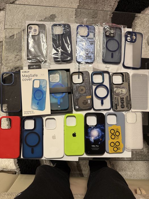 Кейс за Iphon 15 pro промо пакет