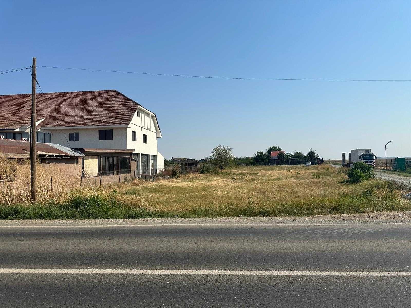 Teren intravilan 1000 mp cu acces din DN3 Fundulea -deschidere 21 ml