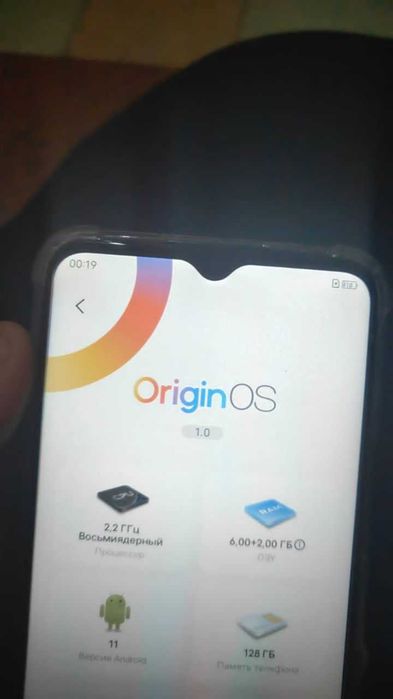 Почти новый vivo y33s 5g