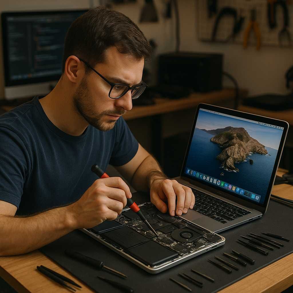 ремонт и настройка компьютеров / ноутбуков / программист / macos