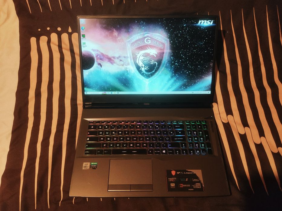 Vand laptop gaming Msi, i7 gen 10, rtx 2070 8gb