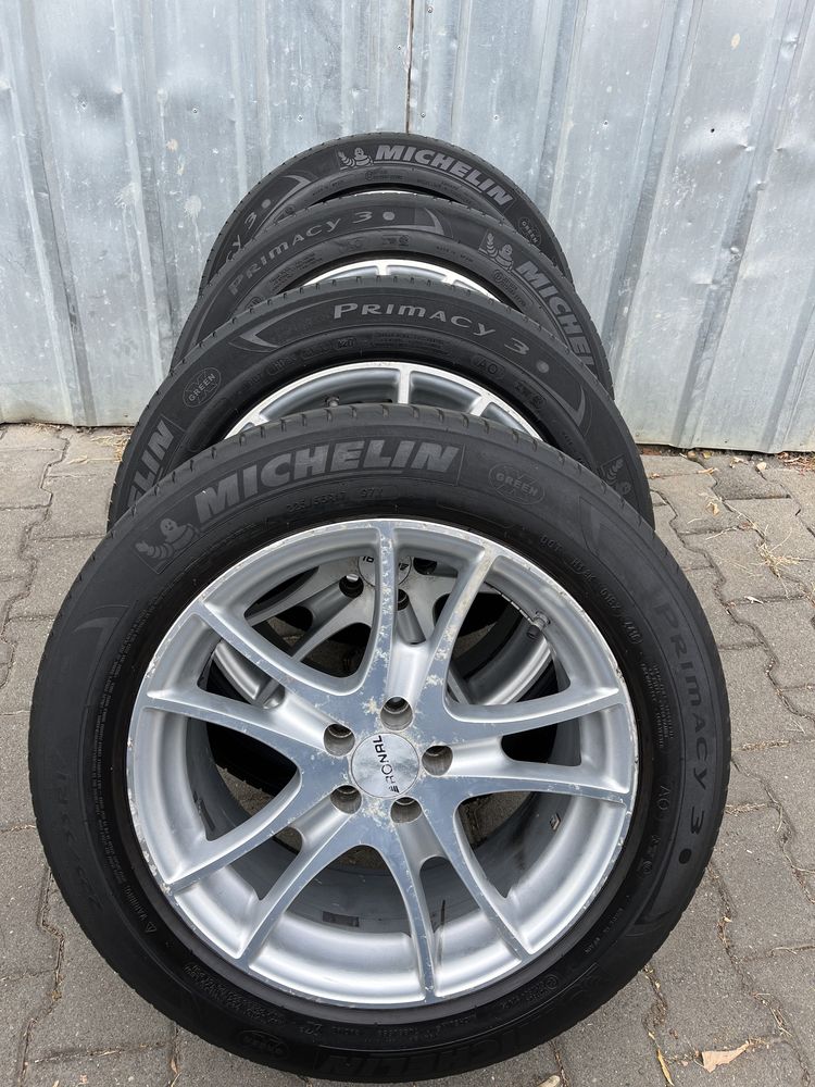 Jante aliaj 5x100mm, anvelope vara 225/55 R17, Subaru Forester