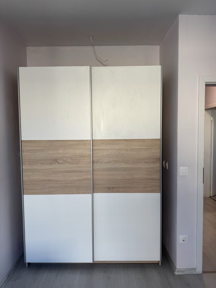 Двукрилен гардероб 218х150х60