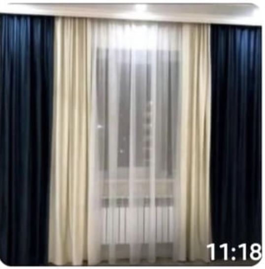 Шторы с тюлями в комплекте
