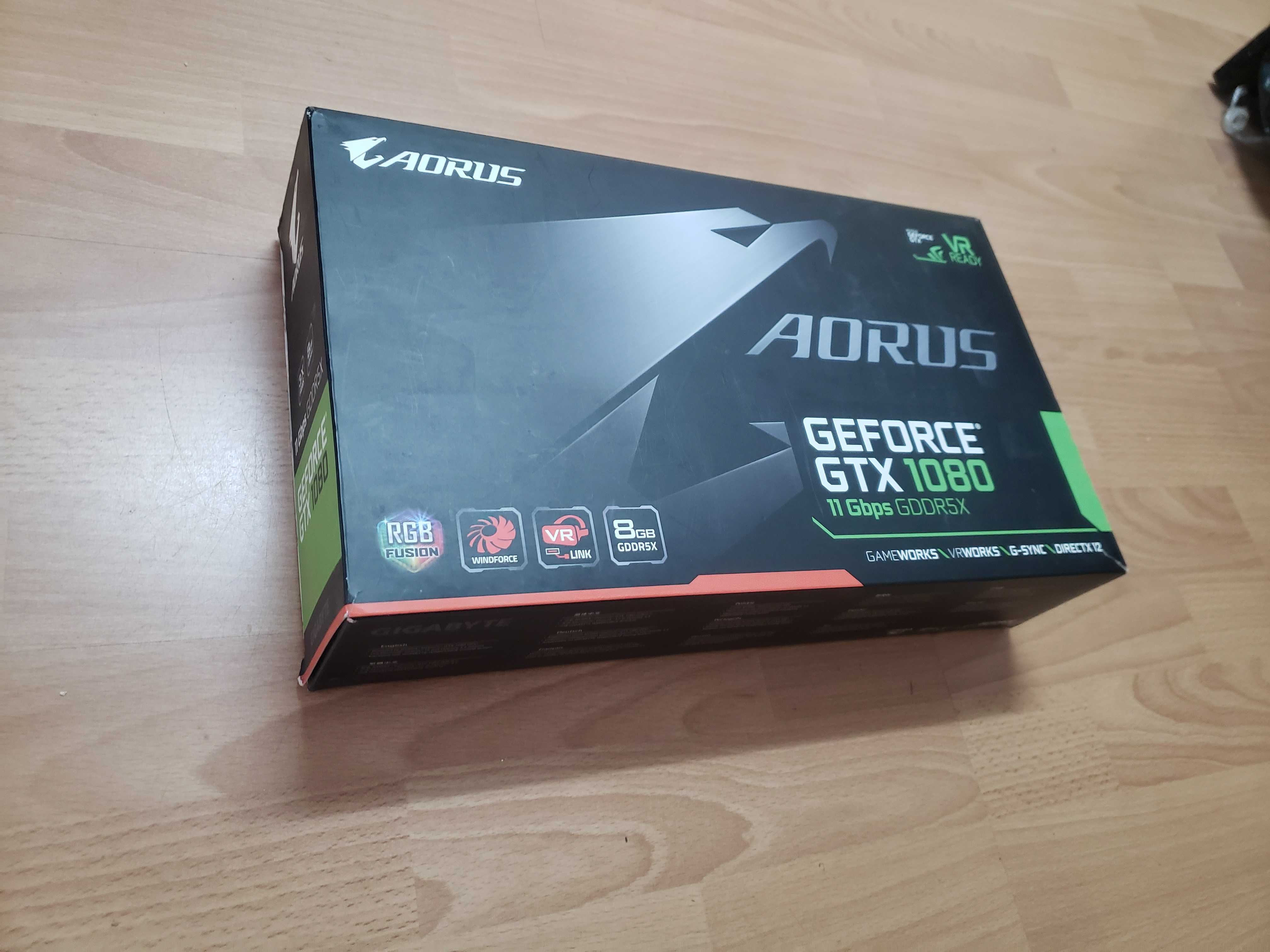 Нова кутия за видео карта Gigabyte Aorus GeForce GTX 1080