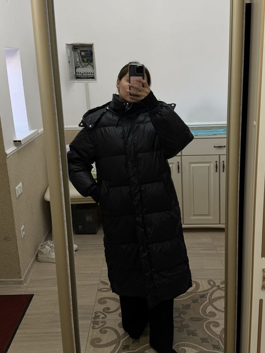 Зимняя черная куртка