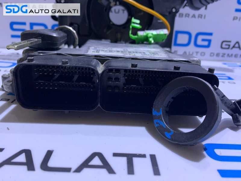 Kit Pornire ECU Calculator Motor Cip Cheie si CIM Imobilizator Opel Astra H 1.7 CDTI 74KW 101CP Z17DTH 2004 - 2010 Cod 55556829 0281011943 [L4508]