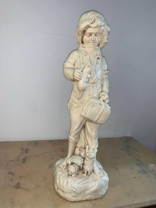 Statuie fetita decor