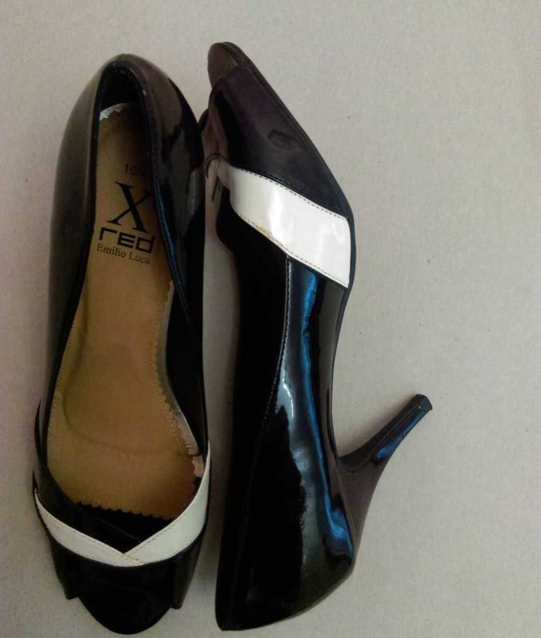 Дамски кожени обувки лачени #  42,43. различни модели.