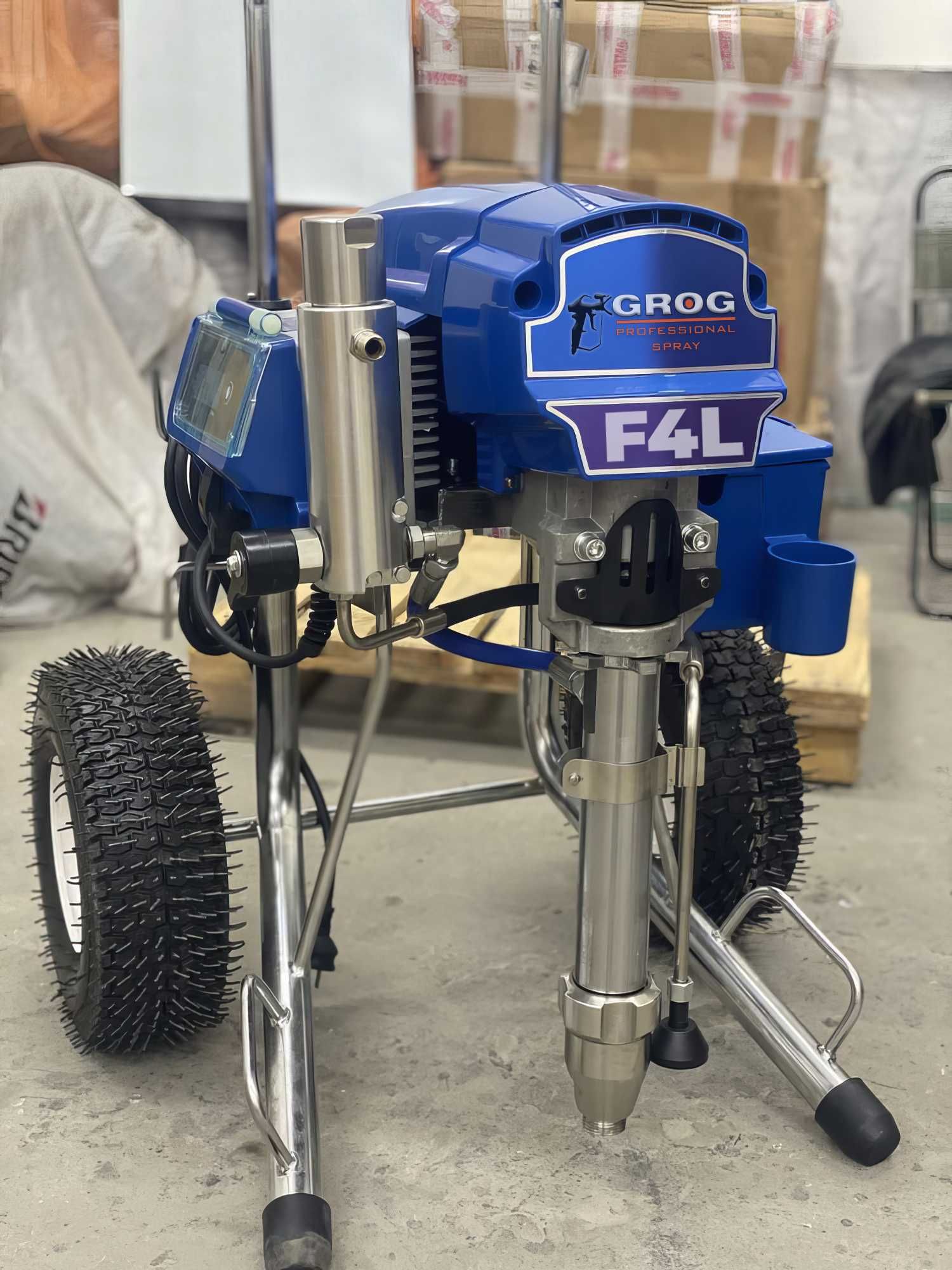 GROG F4L - 3800 W, 6 l/min Airless Пулверизатор, Wagner, Graco.