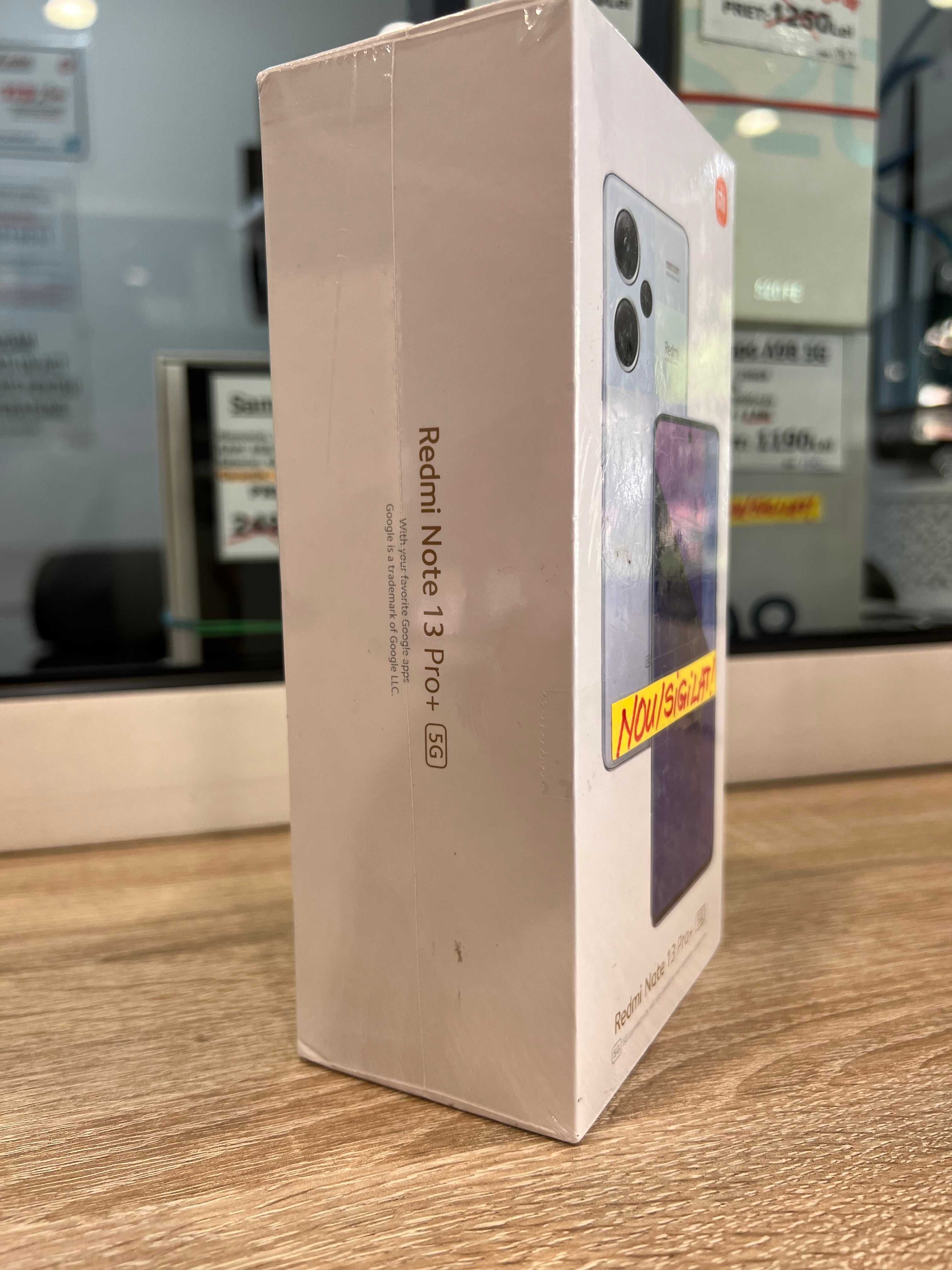 Xiaomi Redmi Note 13Pro Plus 5G, 256GB/8GB RAM, NOU/Sigilat!