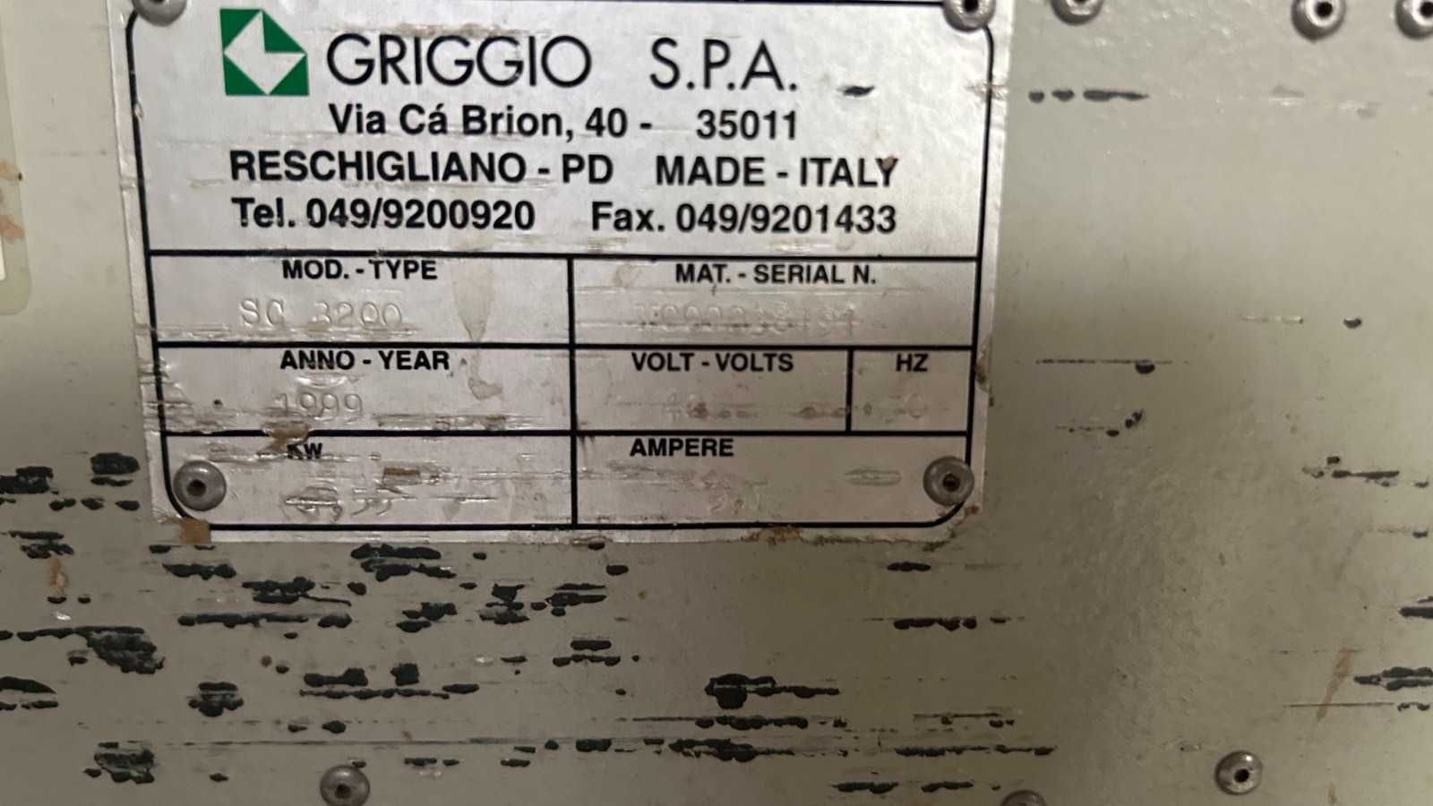 Плъзгащ циркуляр Griggio SC3200