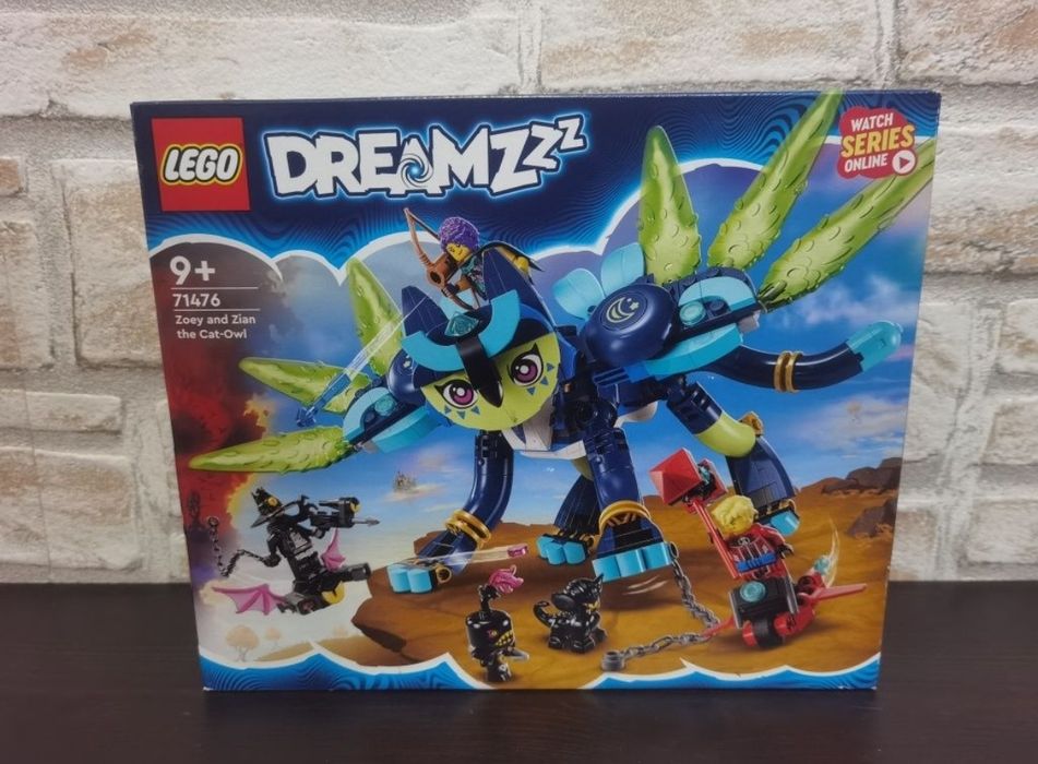Lego 71476 Dreamzzz Zoey and Zian the Cat Owl nou sigilat în cutie
