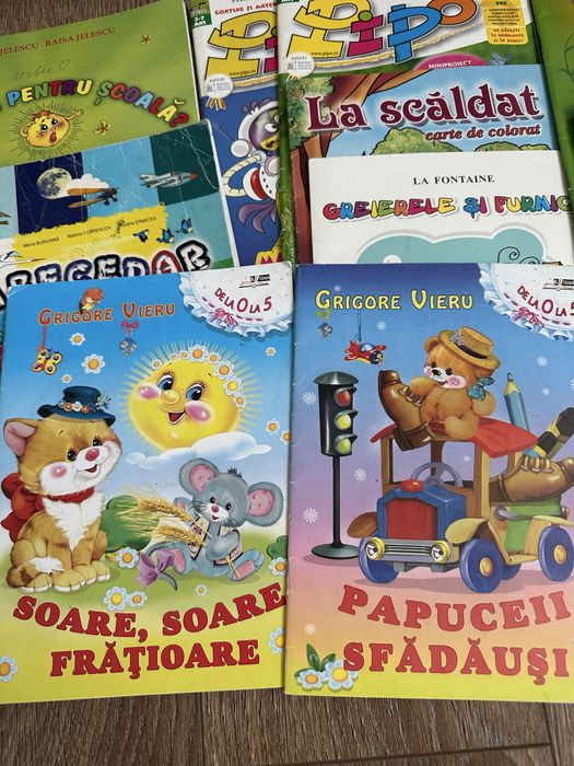 Carti reviste copii prescolar