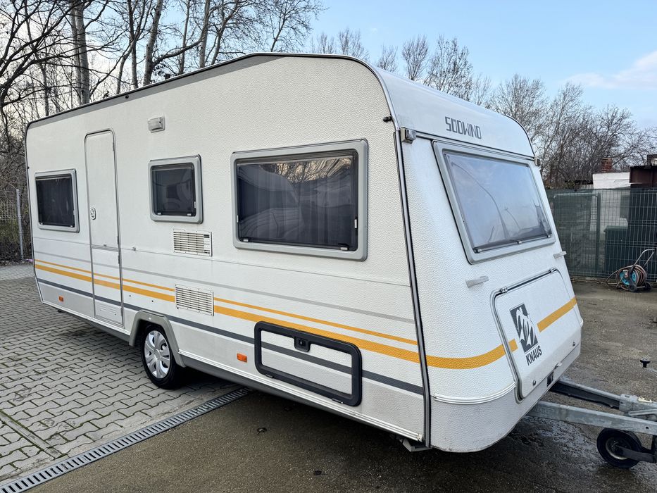 Rulota Knaus••Wc Fix+Cadita••4Locuri••Calitate Germana••