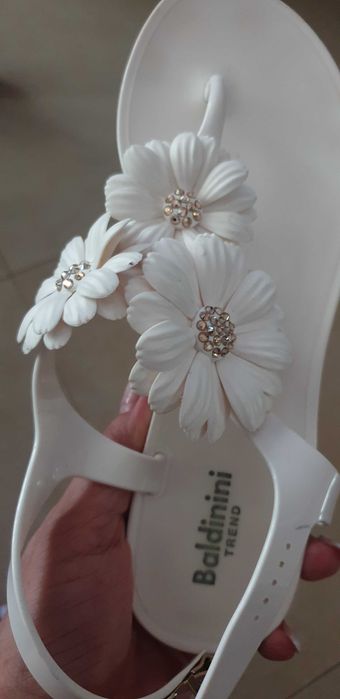 Sandale Baldinini Trend cu cristale Swarovski, 38, pret fix