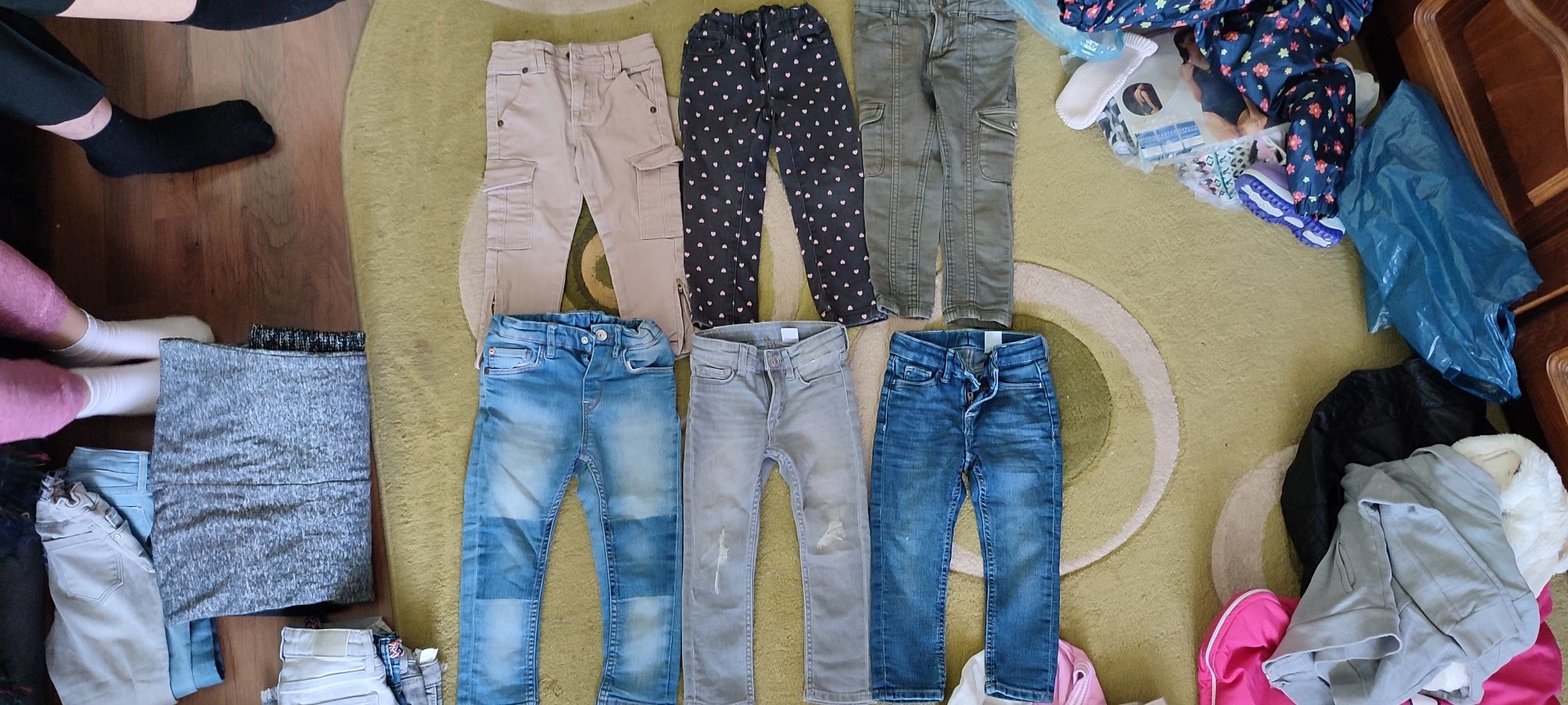 Lot 6 perechi blugi H&M 92 mărimea 18-24 luni