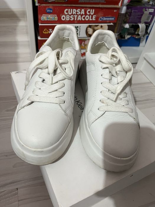 Adidasi Zara piele naturala