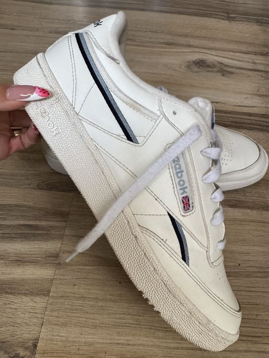 Оригинални кожени мъжки маратонки REEBOK ! 45,5 н