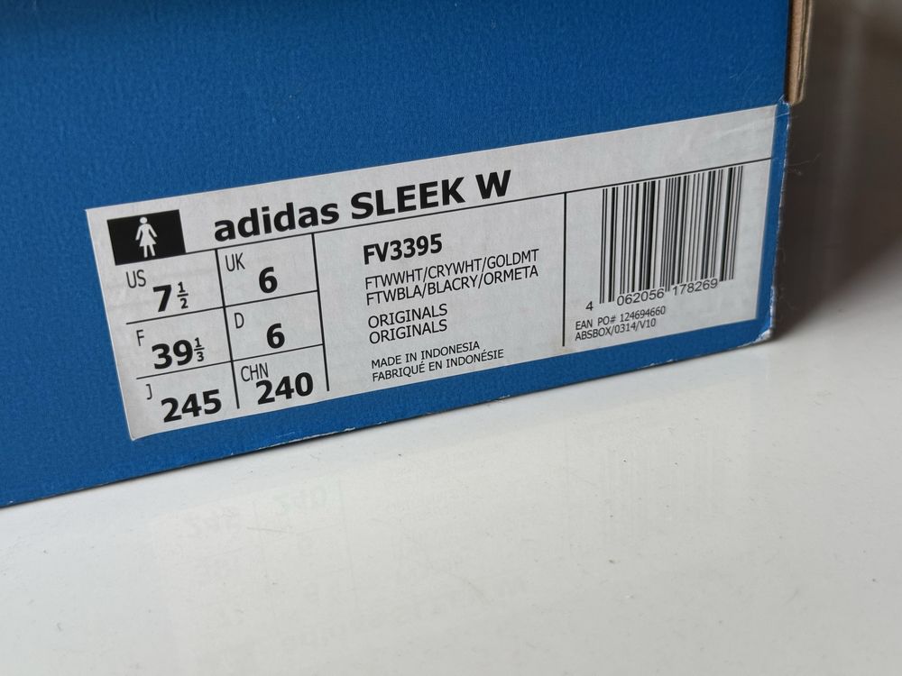 Adidas Sleek Дамски бели спортни обувки