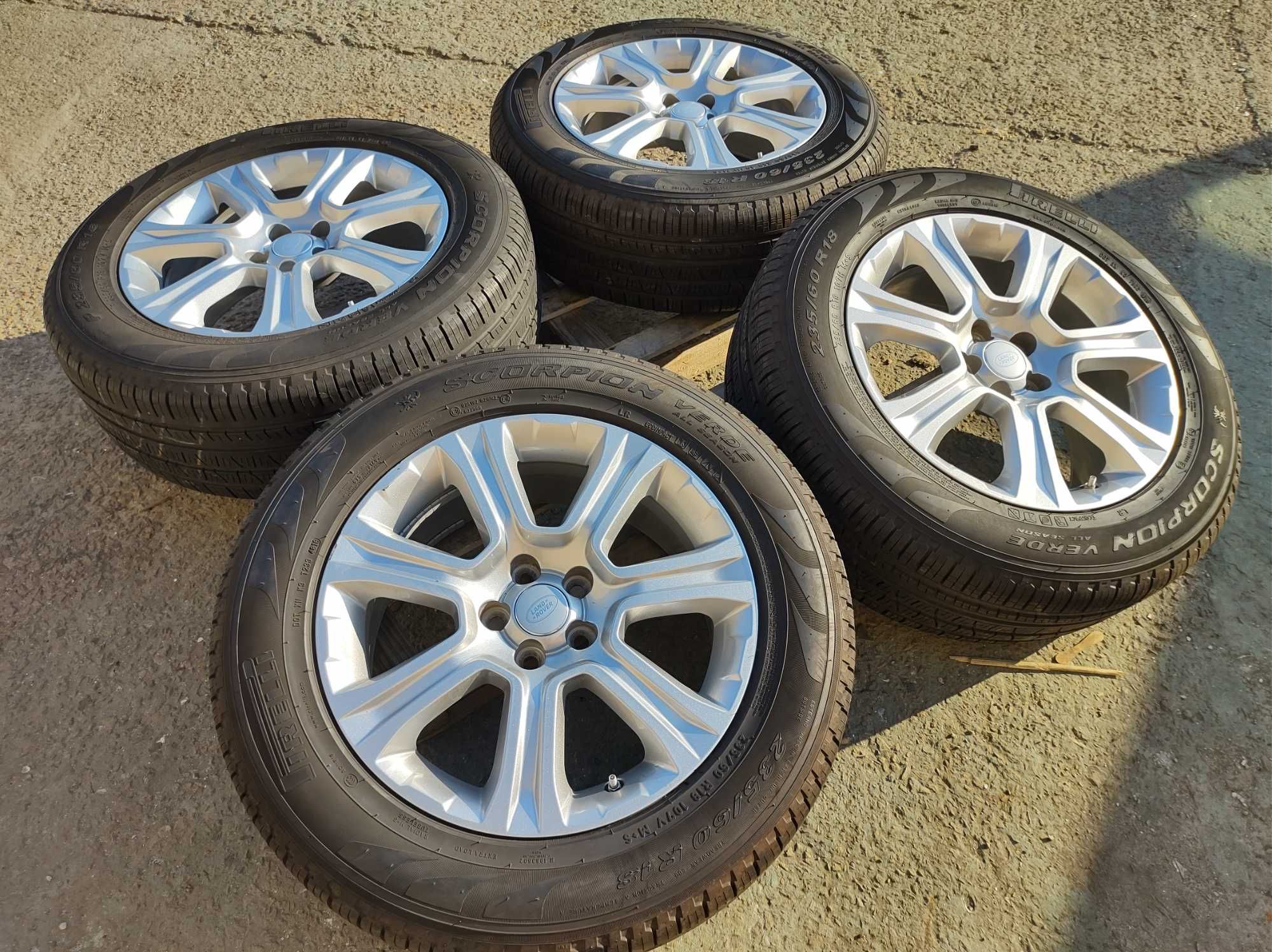 18 джанти 5х108 Range Rover Evoque Discovery Sport II 8j et45