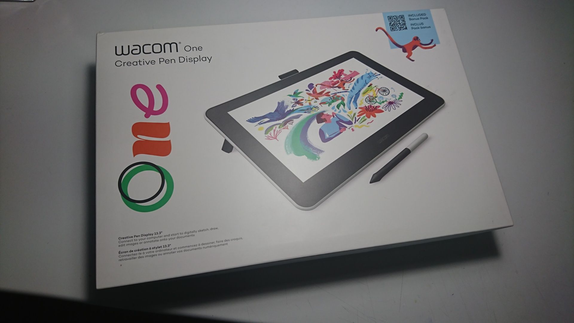 Tableta grafica Wacom One 13,3 inch - ca noua