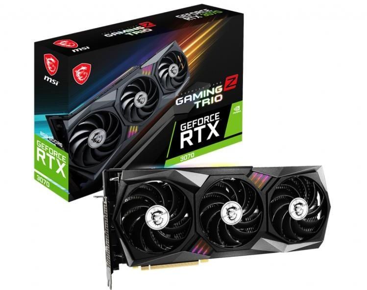 RTX 3070 MSI Gaming Z Trio LHR 8GB GDDR6 256bit