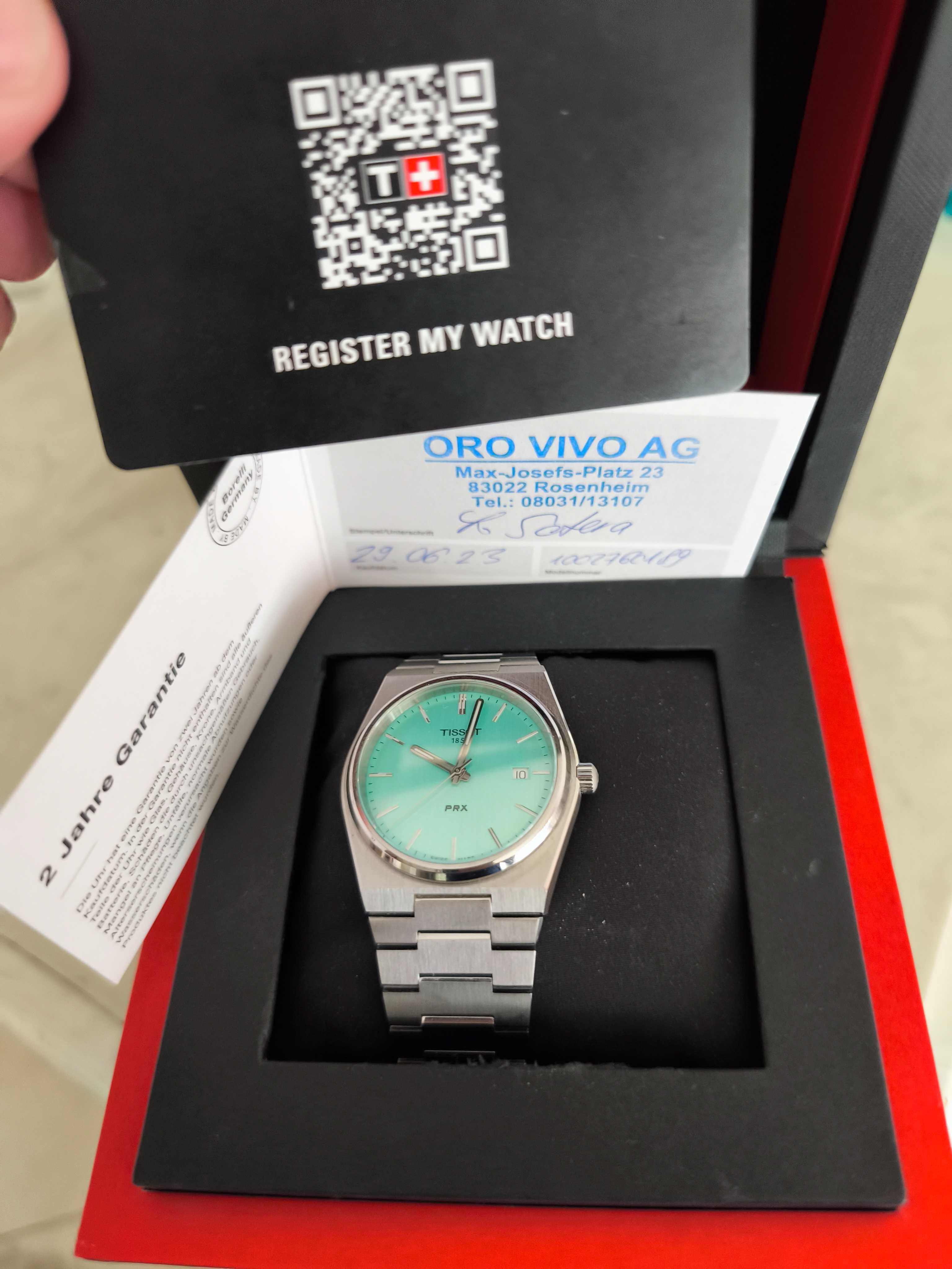 Тисо Tissot PRX 40mm – Swiss Made - Швейцарски часовник, като нов