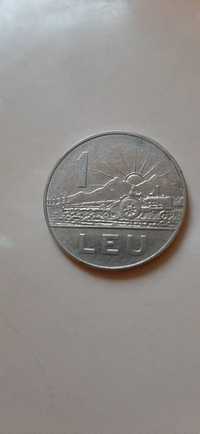Vand moneda de 1 leu din anul 1966