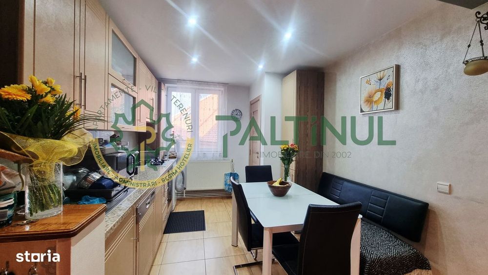 Apartament 3 camere de vânzare – Etaj 1, mobilat & utilat – Calea Turn