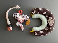 Tiny Love Музикална въртележка + възглавница Taf Toys за игра по корем