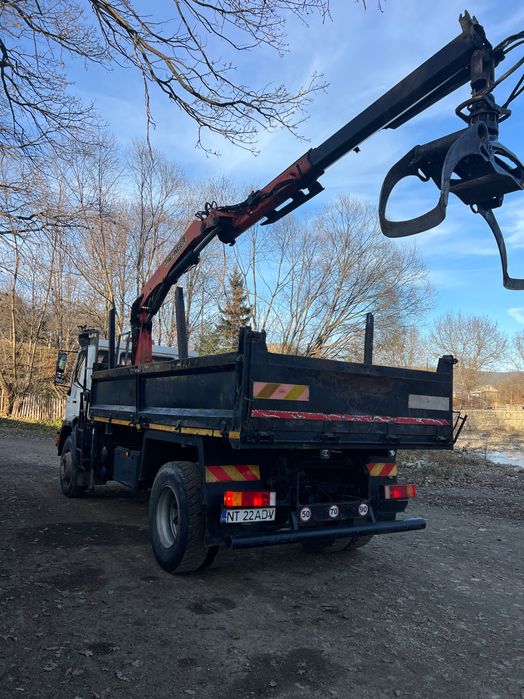 Man 18 tone cu macara forestieră!