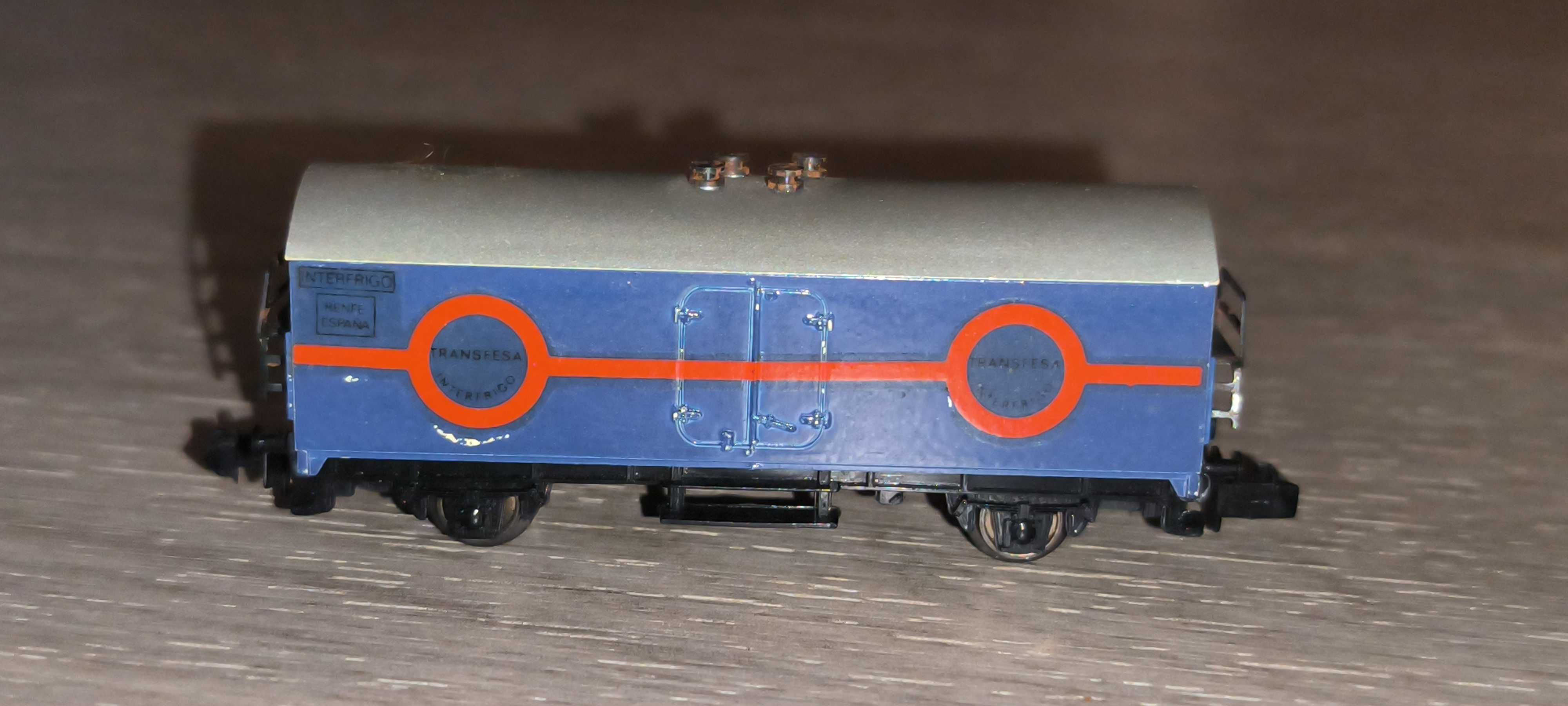 locomotive vagoane scara n 9 mm - pt. trenulet electric