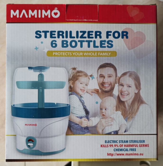 Sterilizator electric pentru 6 biberoane Mamimo BS1001
