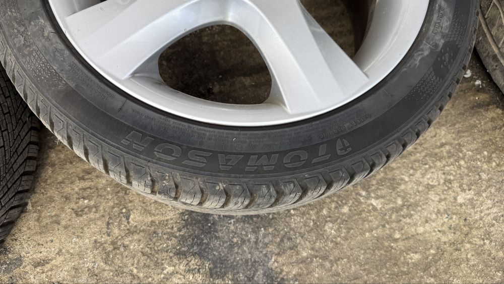 Jante Bmw R17 e90 e87 cauciucuri all season dot 4623