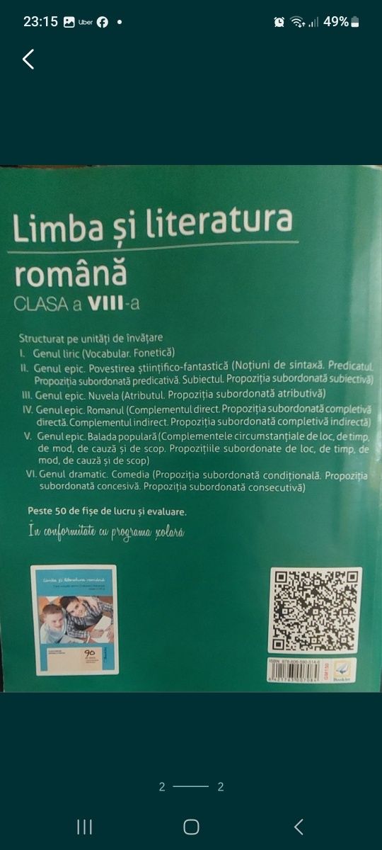Culegere Limba romana