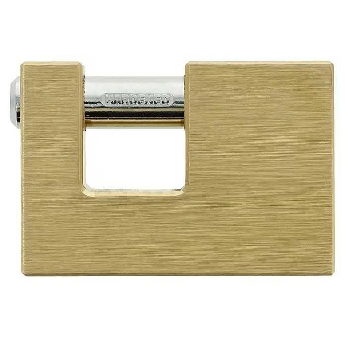 Отключване на пазарска количка, Масивен катинар