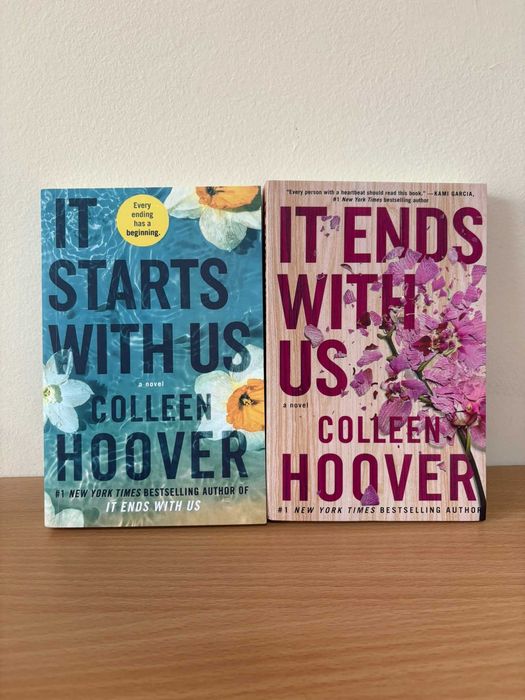 Промо поредица книги на английски– It Ends With Us + It Starts With Us