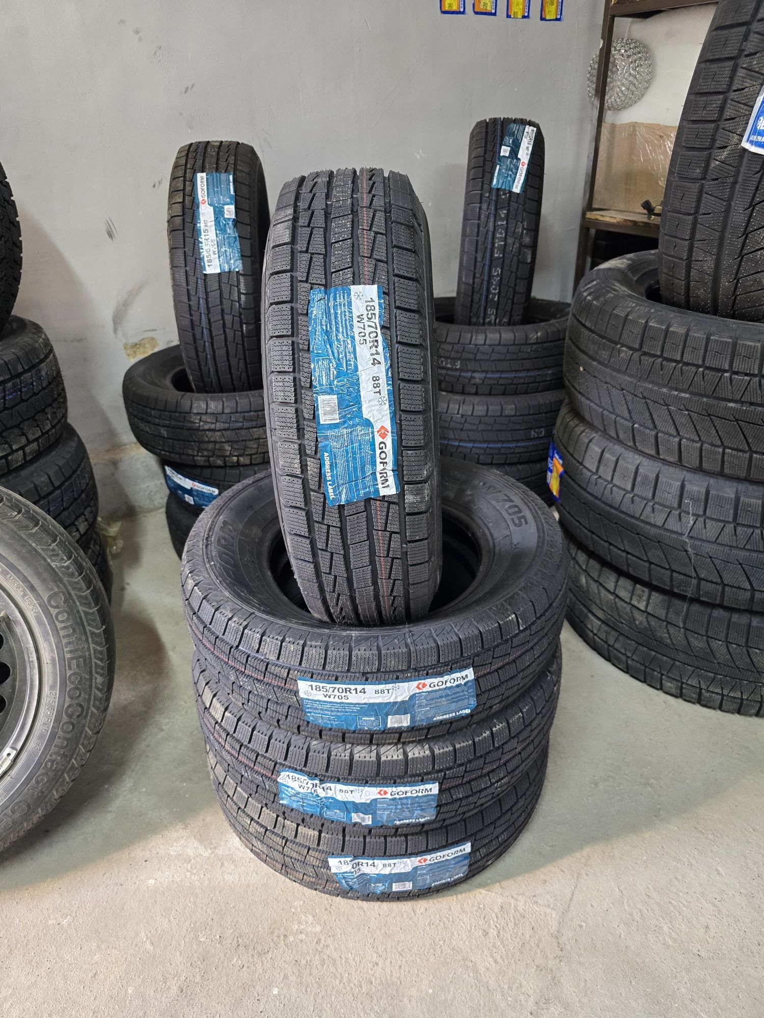 185 70 R 14 GoForm новый зимний шины